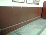 JR宇都宮駅日光線壁面塗装工事（施工中）